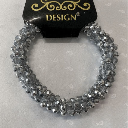 SD® Lily scrunchie Silver