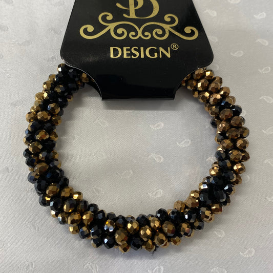 SD® Lily scrunchie Black/Bronze