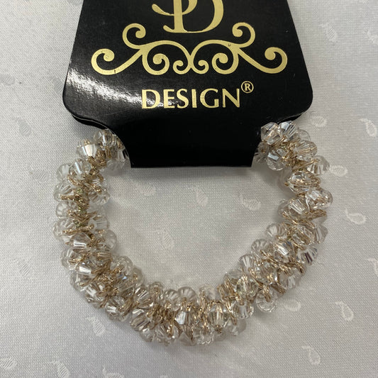 SD® Sara scrunchie Clear Crystal