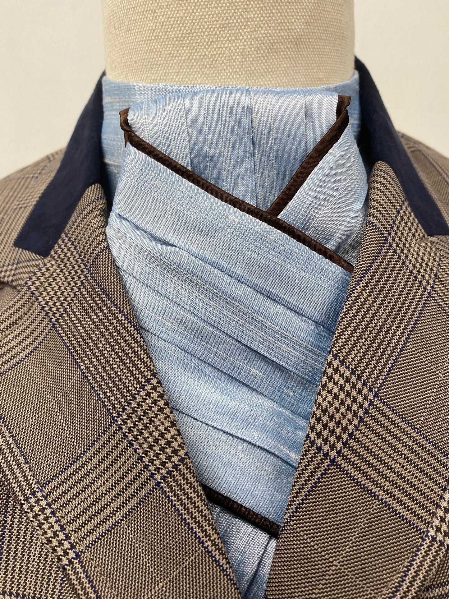 Blue Pre-tied Stock PTS79