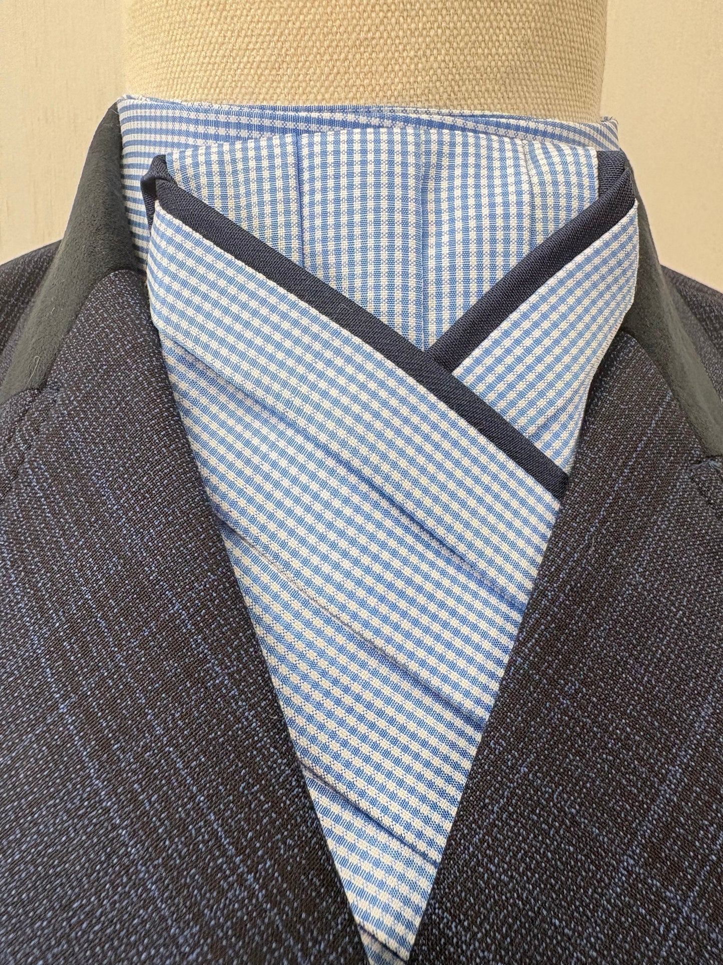 Blue Pre-tied Stock PTS005