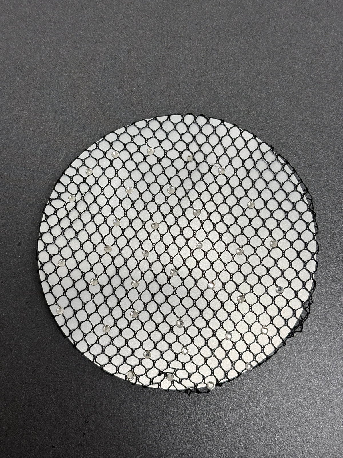Zafina Black Fine Mesh Bun Net with pearls or crystals