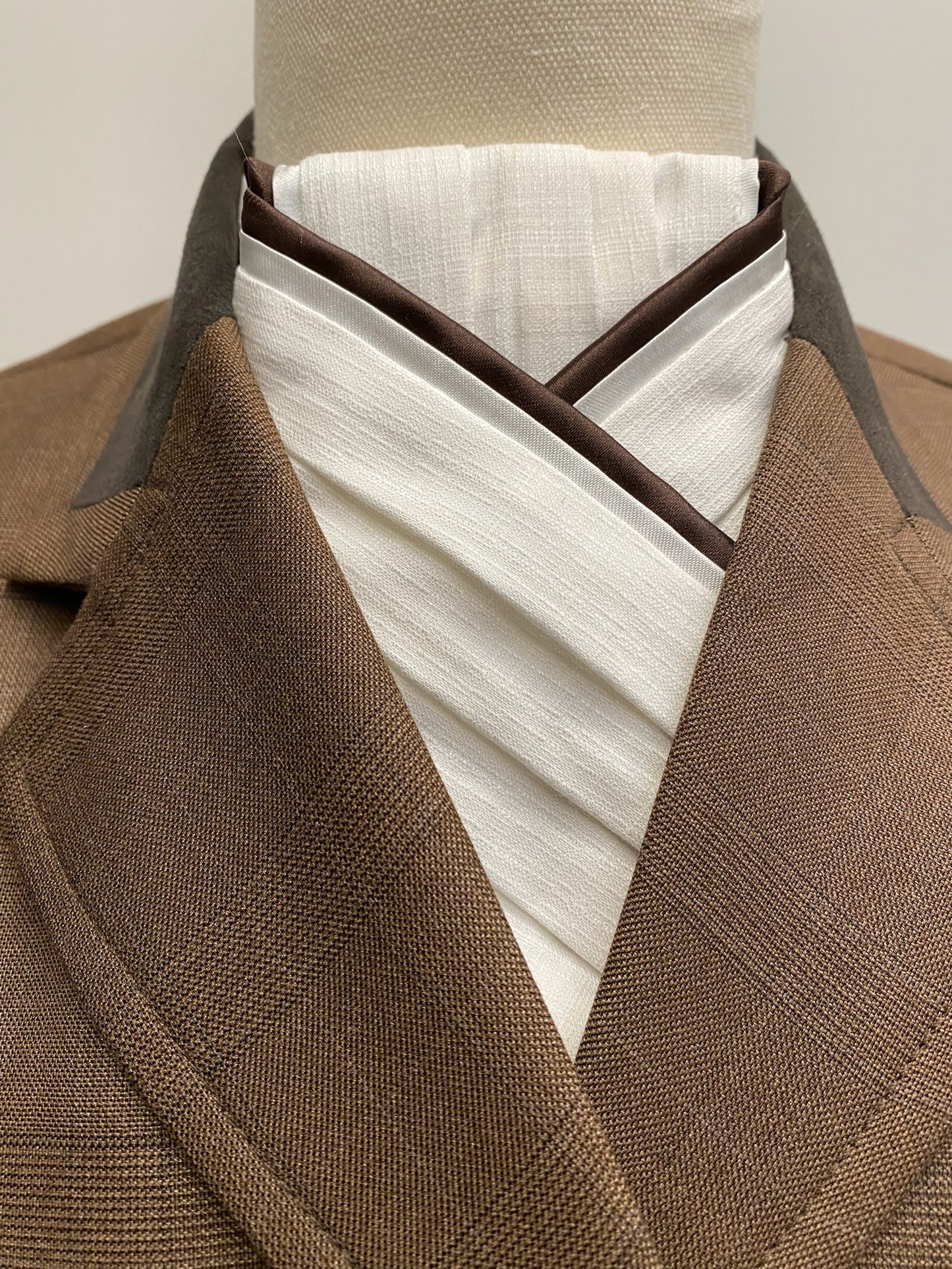 Cream Pre-tied Stock