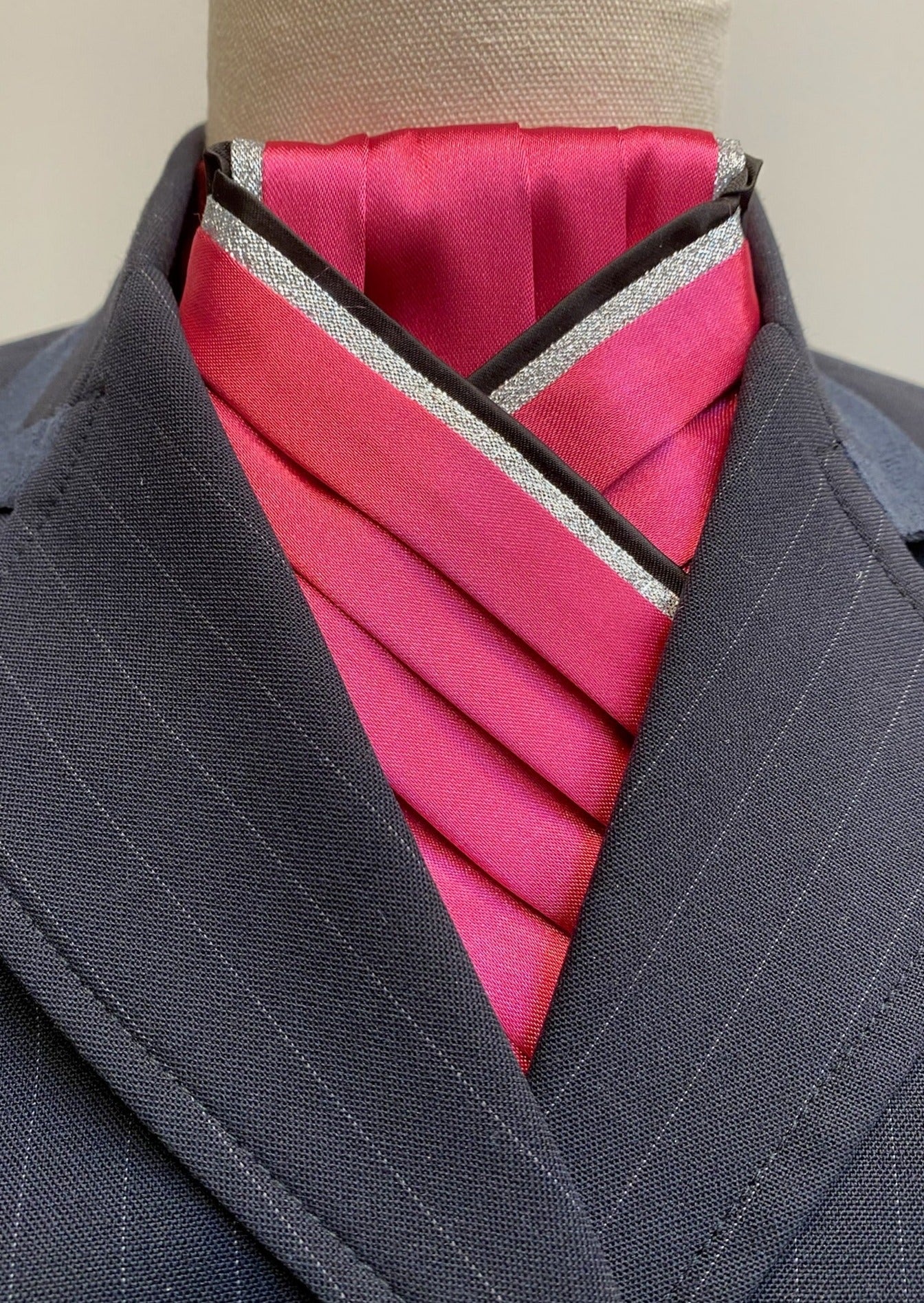 Pink Pre-tied Stock PTS60