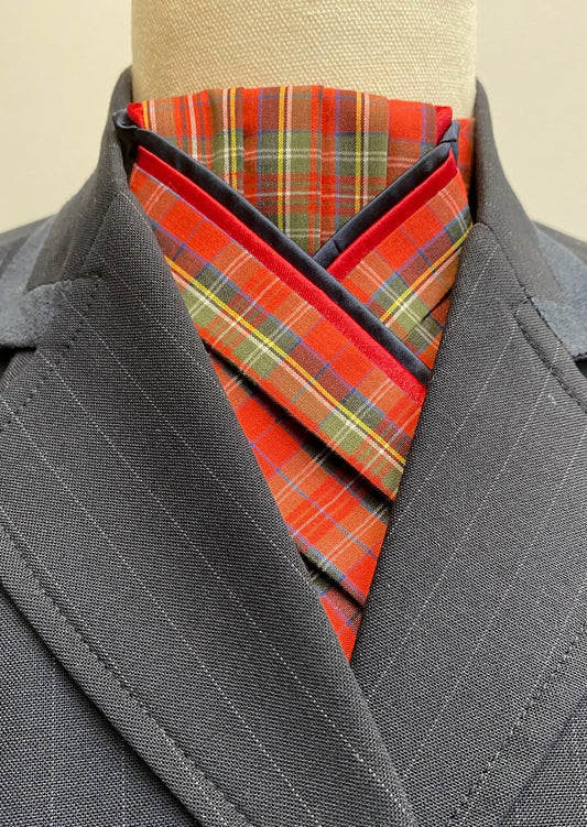 Red Pre-tied Stock PTS69