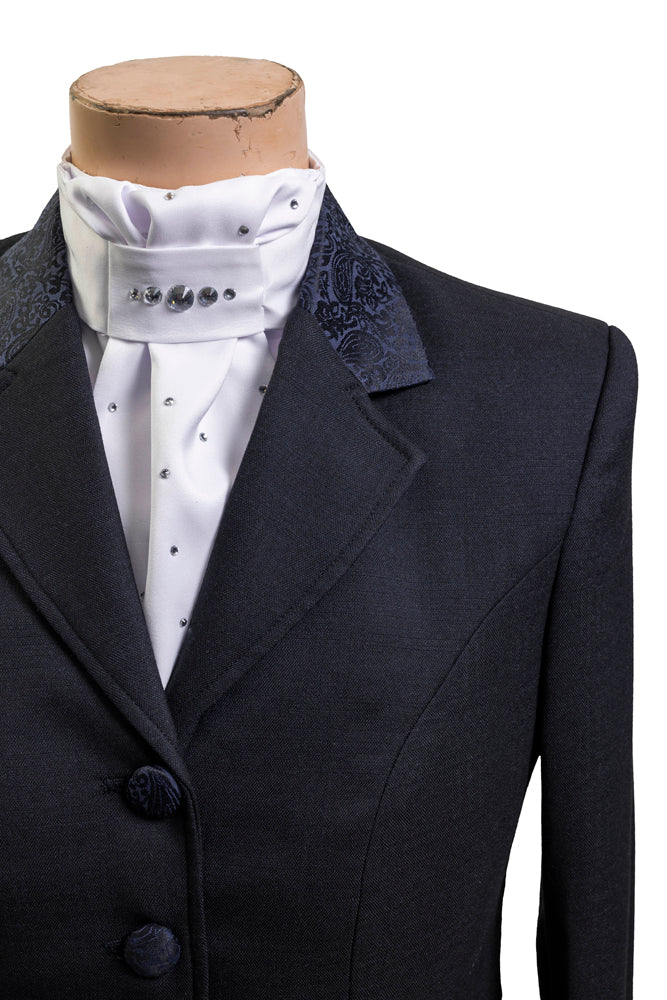 The Versailles Collection: Midnight Navy Stretch Jacket