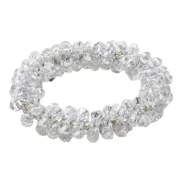 SD® Nathalie scrunchie Silver