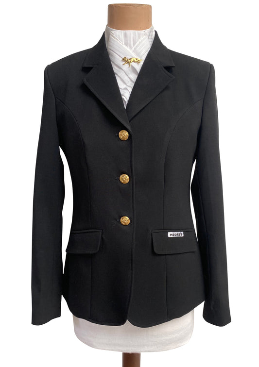 Ladies Black Midweight Hunt Jacket
