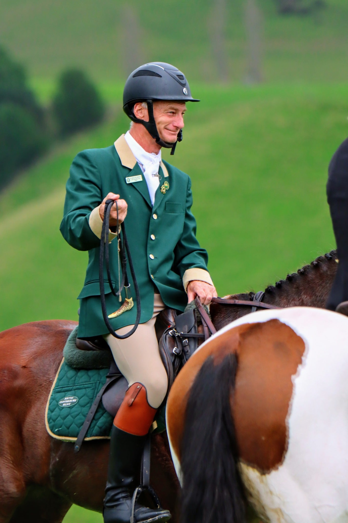 MADE TO MEASURE - Men's Traditional Wool Blend Hunt Jacket