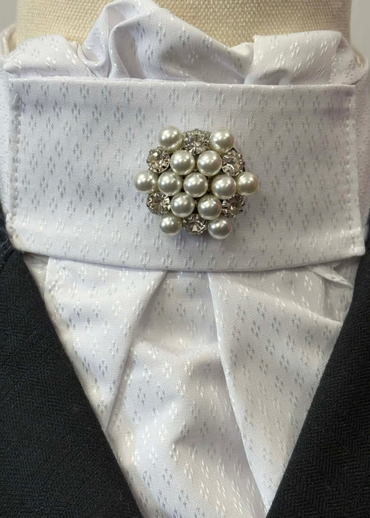 Pearl and Crystal Stock Pin