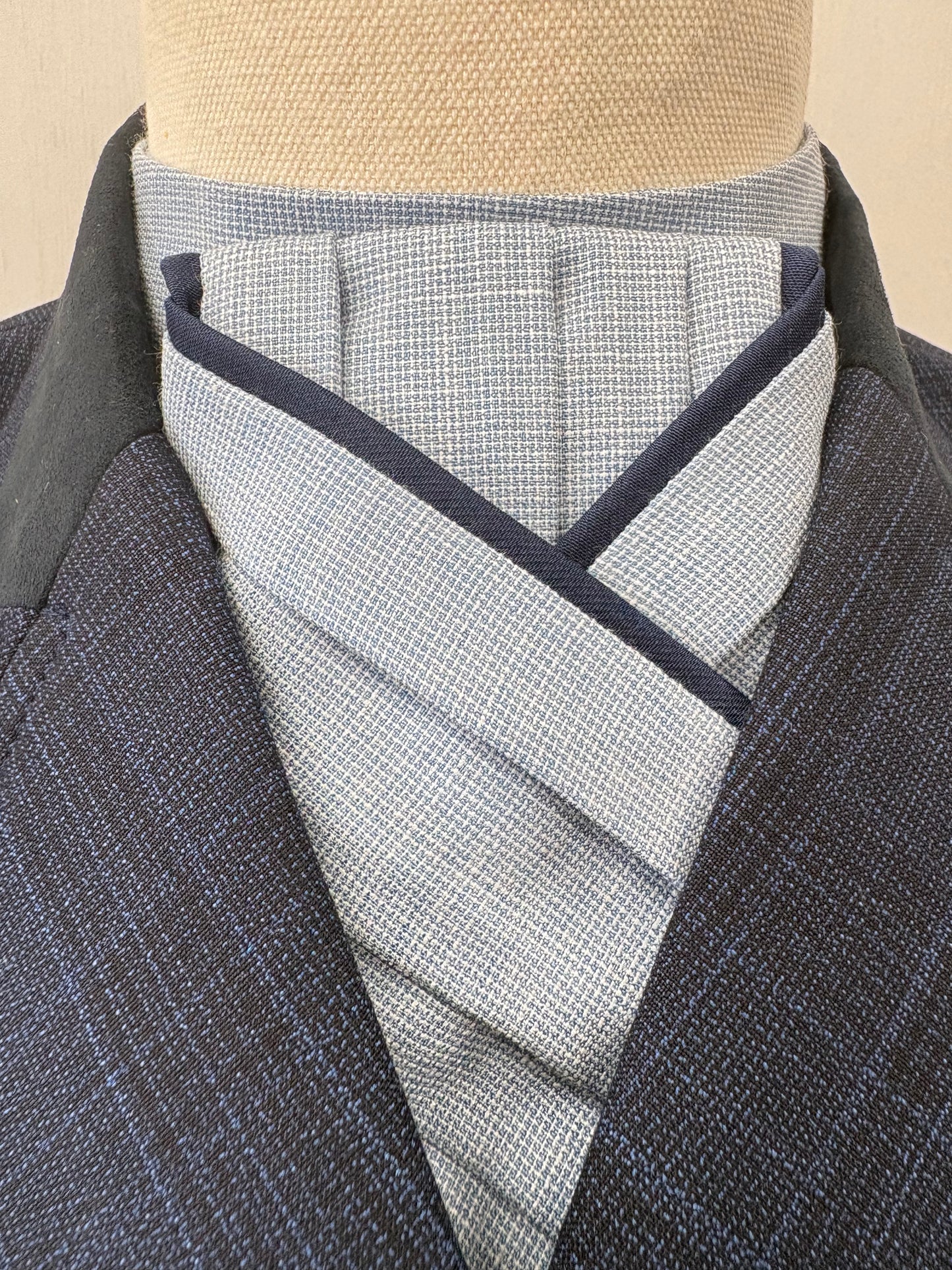 Blue Pre-tied Stock PTS007