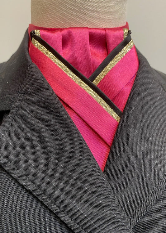 Pink Pre-tied Stock PTS61