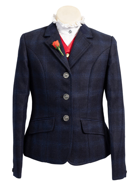 5 - 2025 Childrens Dark Navy Tweed with Subtle Hues of Mid Blue Jacket