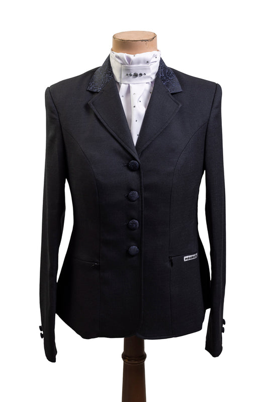 The Versailles Collection: Midnight Navy Stretch Jacket