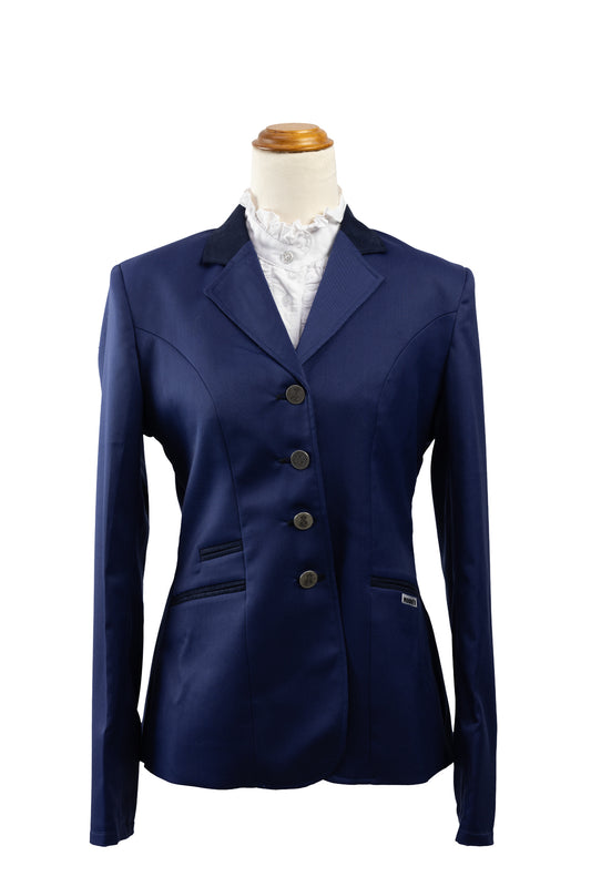 New Style Ladies Royal Blue with Navy detail Stretch Jacket